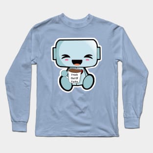 Fresh Out Of F**ks Robot Long Sleeve T-Shirt